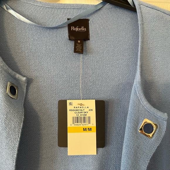 NWT Rafaella Cardigan - size Medium - new with tags - Picture 6 of 6